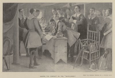 Signing the Compact on the 