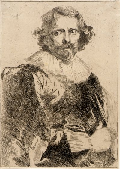 Portrait of Lucas Vorsterman by J. Alden Weir