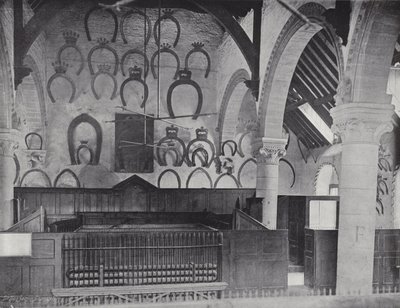 Horseshoe Tributes in Oakham Castle by J. Benjamin Stone