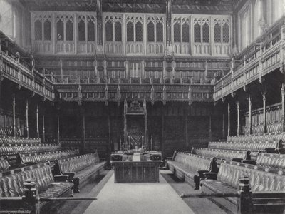The House of Commons from the Bar by J. Benjamin Stone