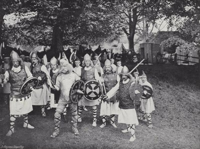 The Sherborne Pageant, Attack of the Danes by J. Benjamin Stone