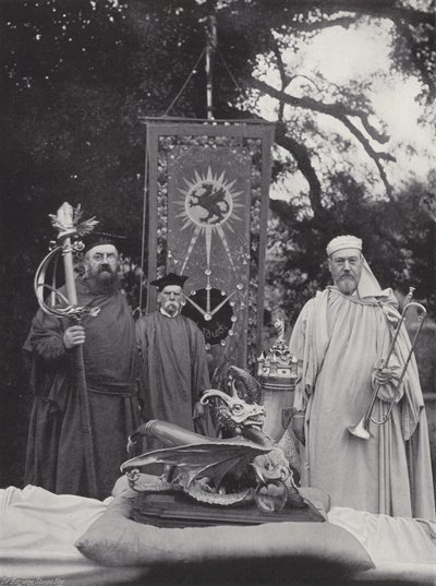 The Welsh Eisteddfod, Regalia and Officers by J. Benjamin Stone