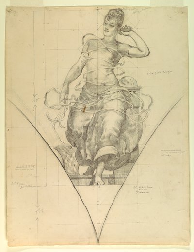 The Telephone and the Ticker, Study for 
