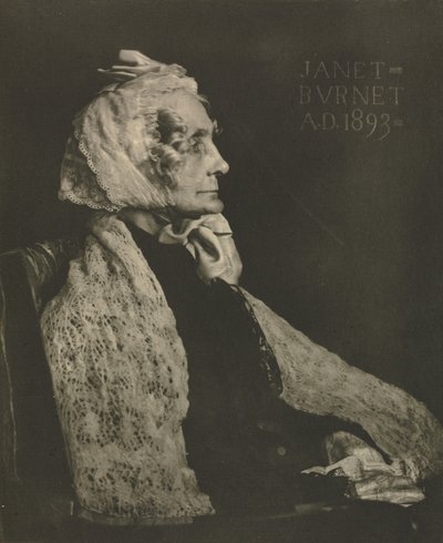 Janet Burnet by J. Craig Annan