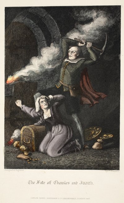 The Fate of Chowles and Judith, from Old Saint Pauls by J. Franklin
