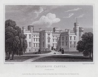 Mulgrave Castle, Yorkshire by John Preston Neale