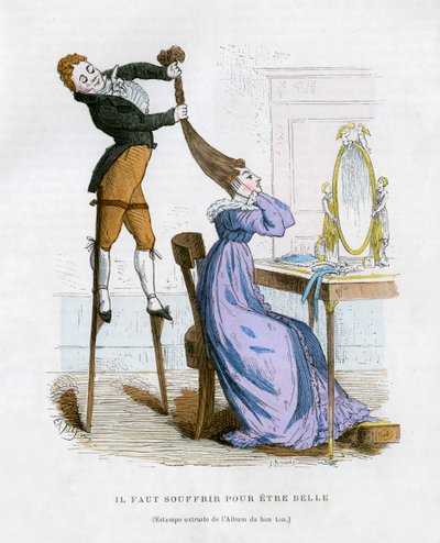 It is Necessary to Suffer to be Beautiful, 1882-1884 by J Rocault