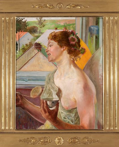 Soap Bubbles (Woman with a Bowl) by Jacek Malczewski