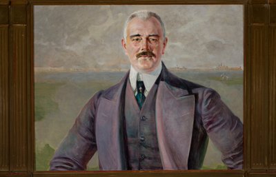 Portrait of J. Armółowicz by Jacek Malczewski