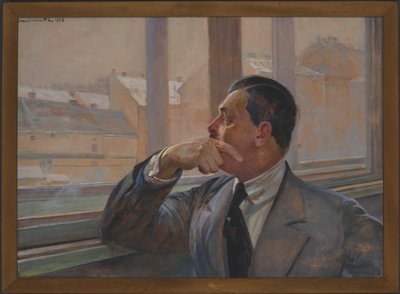 Portrait of Mieczysław Gąsecki by Jacek Malczewski