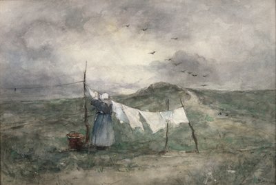 Washing Day by Jacob Henricus or Hendricus Maris