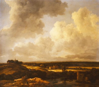 An Extensive Landscape in Summer, 1665-70 by Jacob van Ruisdael