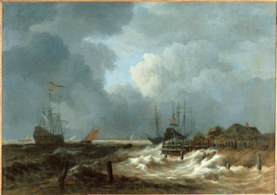 The Storm by Jacob Isaaksz. or Isaacksz. van Ruisdael
