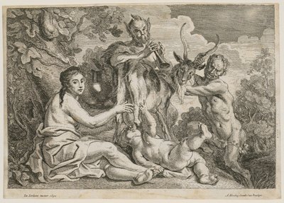 Jupiter is Nourished by the Goat Amalthea by Jacob Jordaens