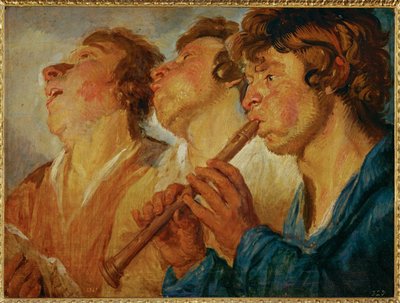 Three Wandering Musicians by Jacob Jordaens