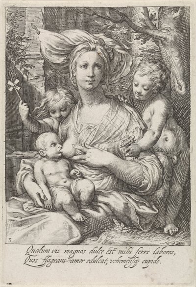 Love (Caritas) by Jacob Matham