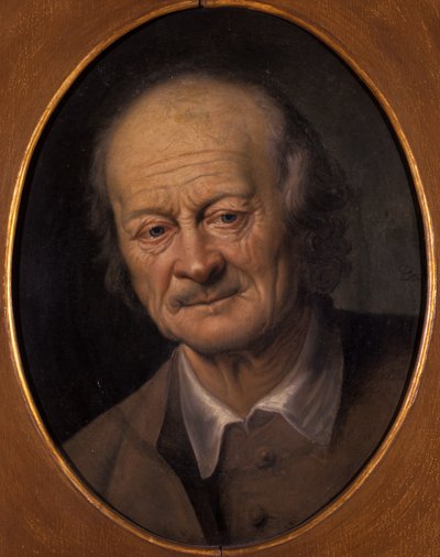 Portrait of an old man by Jacob Samuel Beck