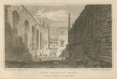 Savoy Chapel and Palace by Jacob Schnebbelie
