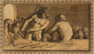 Hercules Gets Cerberus from the Underworld by Jacob Van Campen