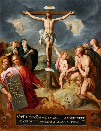 Christ on the Cross by Jacob de Backer