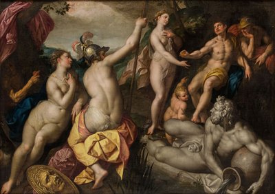 The Judgement of Paris by Jacob de Backer