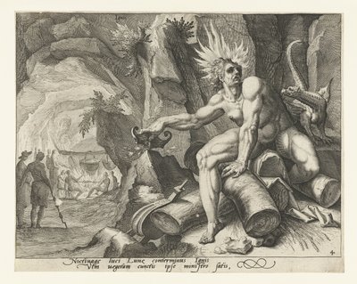 The Element of Fire (series title: The Four Elements) by Jacob de Gheyn (II) (attributed to)