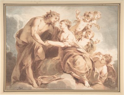 Apollo and Thetis by Jacob de Wit