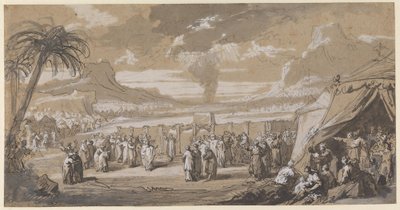 Moses Chooses the 70 Elders by Jacob de Wit