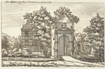 The Knightly House Nieuwestijn by Jacob van Liender