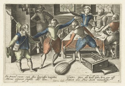 Student Party by Jacob van der Heyden