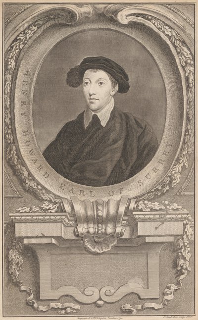 Henry Howard, Earl of Surrey by Jacobus Houbraken
