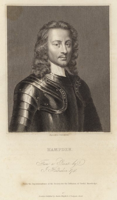 John Hampden by Jacobus Houbraken