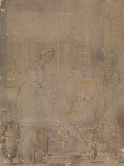 The Toilet of Bathsheba by Jacopo Ligozzi