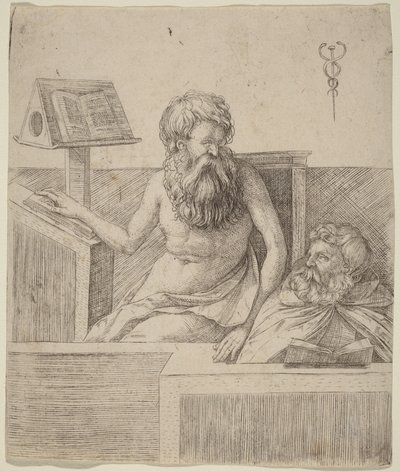 Two Philosophers by Jacopo de