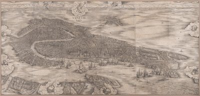 View of Venice by Jacopo de