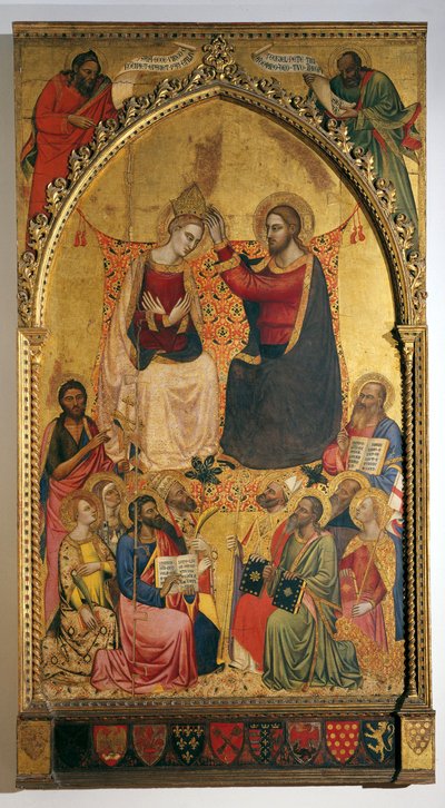 Coronation of the Virgin and Saints by Jacopo di Cione