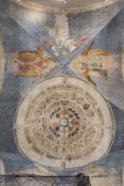 Vault with the Circular Image of Florence as the New Celestial Jerusalem by Jacopo di Cione