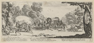 Attack on a Stagecoach, Plate 8 from the Series 