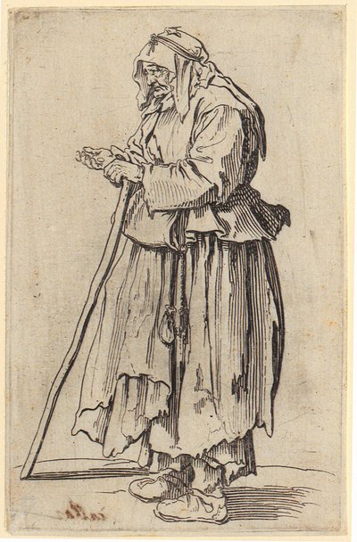 Beggar Woman with Her Alms, Plate 23 of the Series 
