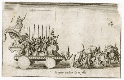 Combat at the Barrier: Entry of His Highness Duke Charles IV, Representing the Sun by Jacques Callot