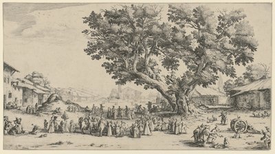 Village Festival by Jacques Callot