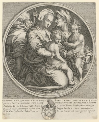 Holy Family by Jacques Callot