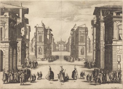 Il Solimano, Act I by Jacques Callot
