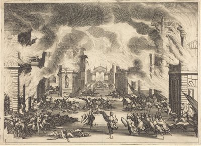 Il Solimano, Act V by Jacques Callot