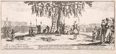 The Hanging by Jacques Callot