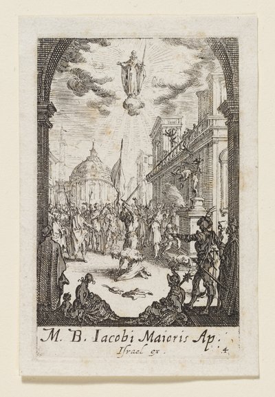 Martyrdom of Saint James the Greater by Jacques Callot