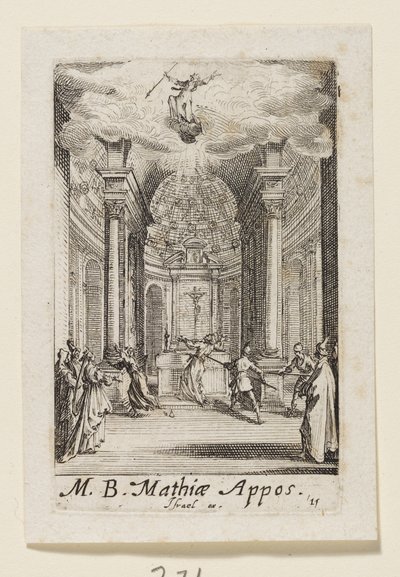 Matthew the Apostle by Jacques Callot