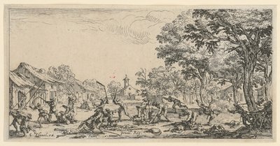 Revenge of the Peasants by Jacques Callot