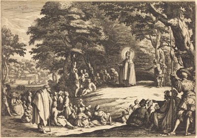 Saint Amond by Jacques Callot