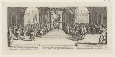 Distribution of Pay, Plate 18 from the Series 